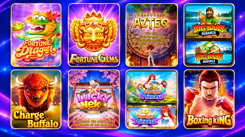Jogos em alta no APP IRIBET